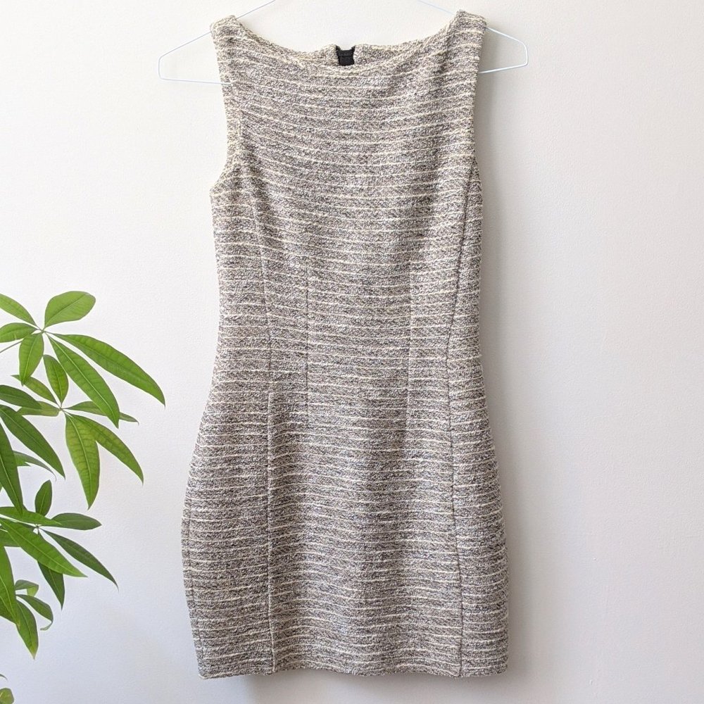 Mango Suit Tweed Sleeveless Dress, XS